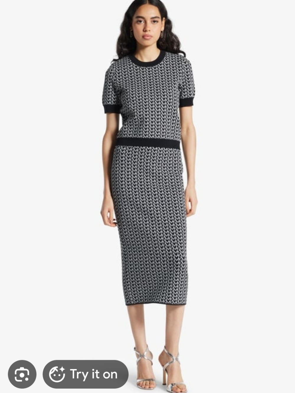 Michael Kors 2 PC knit set - Top & Skirt